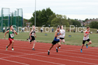 Boys under-13s 200 metres, 2018 Northern Under-17s/U-15s/U-13s Champs., Wavertree Athletics Centre, Liverpool. Photo: David T. Hewitson/Sports for All Pics